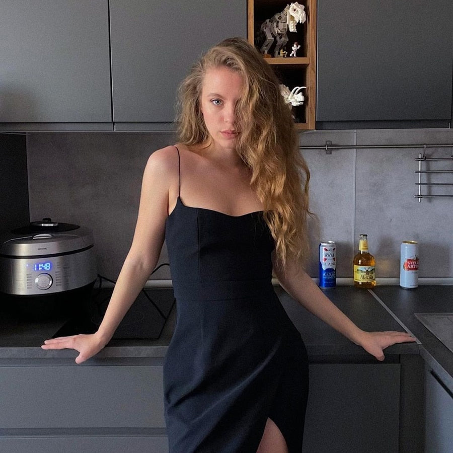Summer Daily Thin Halter Dress - Mountain Village Merchandise