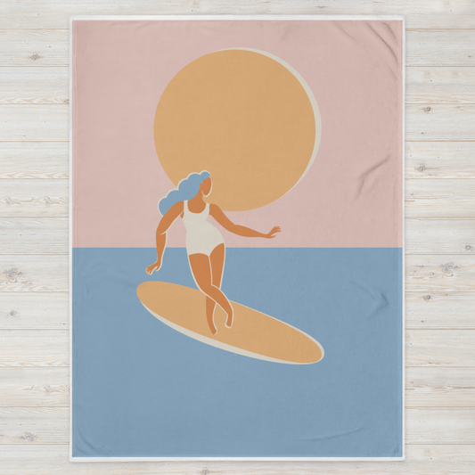 Coastal Vibe Boho Throw