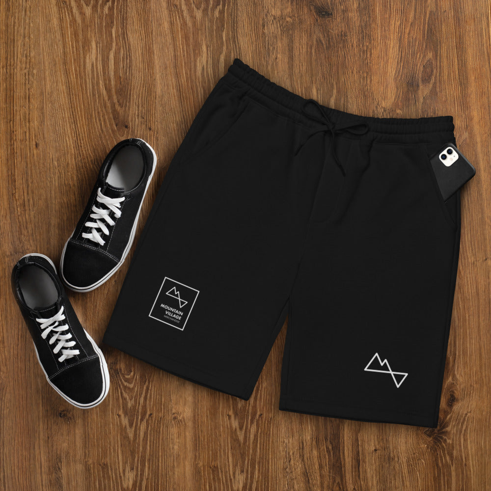 Fleece Short: The Babylon: Dark: Knee High Cotton Short - Mountain Village Merchandise
