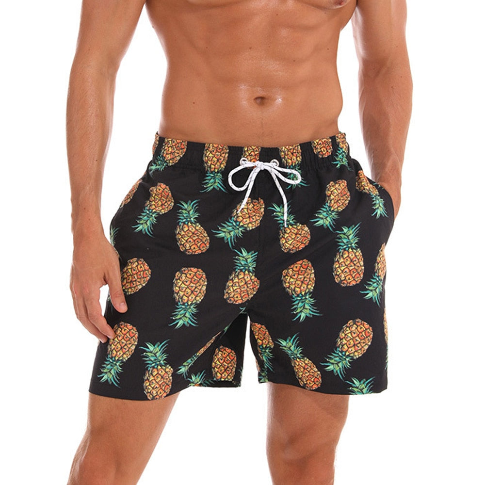 Mountain Village Merchandise: Beach Board Shorts Swim Trunks