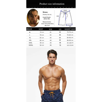 Mountain Village Merchandise: Beach Board Shorts Swim Trunks