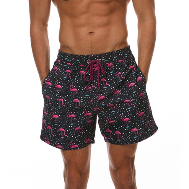 Mountain Village Merchandise: Beach Board Shorts Swim Trunks