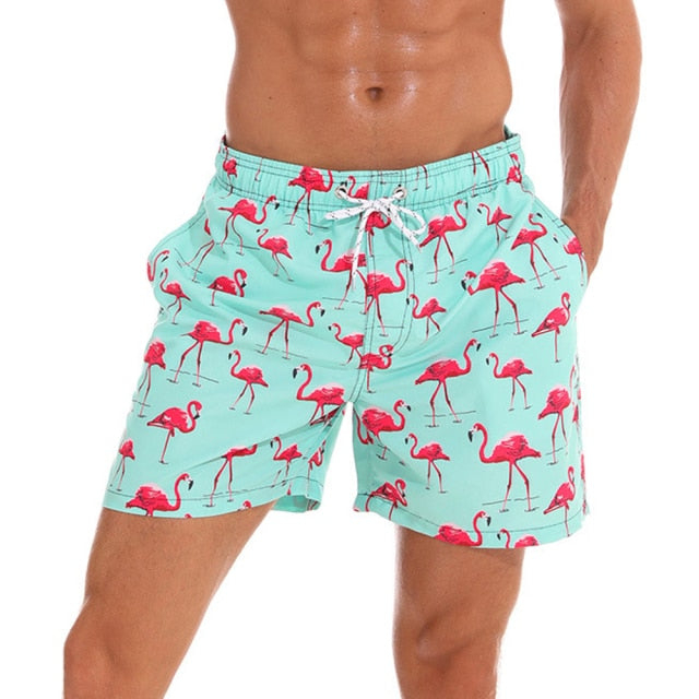 Mountain Village Merchandise: Beach Board Shorts Swim Trunks