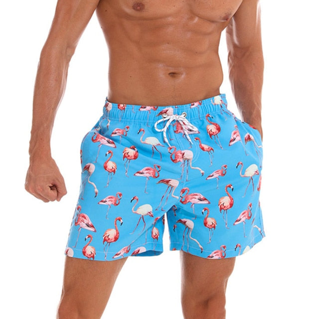 Mountain Village Merchandise: Beach Board Shorts Swim Trunks