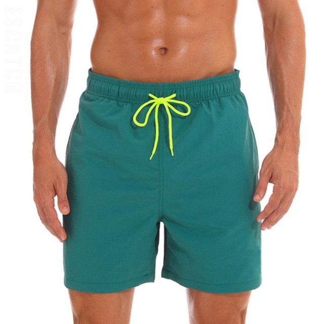 Mountain Village Merchandise: Beach Board Shorts Swim Trunks