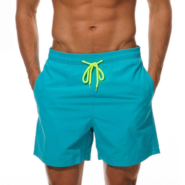 Mountain Village Merchandise: Beach Board Shorts Swim Trunks
